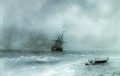 Ivan Aivazovsky rough sea Seascape